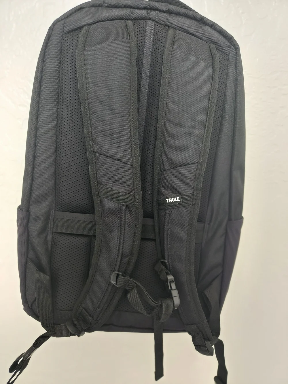 Thule Black Backpack with Innoviva Specialty Therapeutics Logo